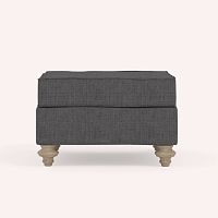 Traditional footrest MYRSINIfabric