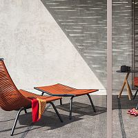 Contemporary footrest LAZE 004stainless steelpolyesteroutdoor