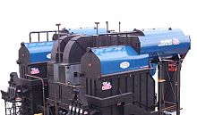 Superheated steam boiler biomass
