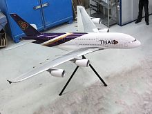Custom airplane model 1/100compositeresin