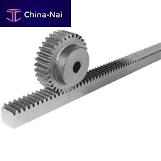 Straight-toothed rack and pinion R carbon steelprecisionmachined