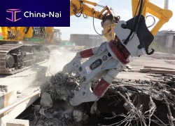 Primary demolition hydraulic crusher DCC series