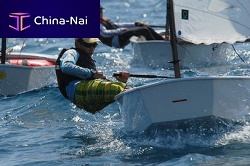 Single-handed sailing dinghy children'sregattaOptimist