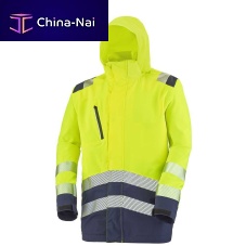 Work jacket ERWIN HV Ripstopcold weatherwaterproofhigh-visibility