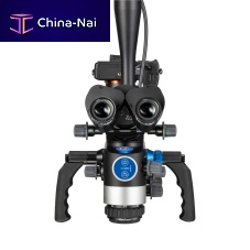 Dental surgery microscope Flexion Twin litedental examination microscopeon casterswall-mounted