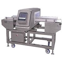 Gravity metal detector tunnel typewith conveyorfor the food industry