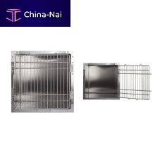 Stainless steel veterinary cage LCV.01.01.151