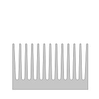 Aluminum heat sink extrudedcompactfor thermoelectric modules