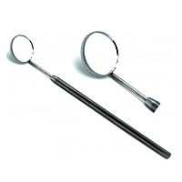 Stainless steel dental mirror handle 47-050-002
