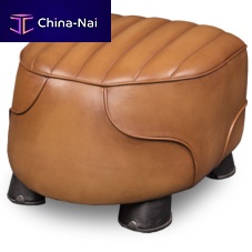 Traditional footrest RIDINGleatherfor hotelfor restaurant