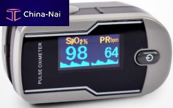 Fingertip pulse oximeter 01MN1000-CScompactmedicalhome care