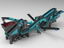 Jaw crusher JC-3mobilehigh-capacityprimary