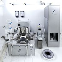 Automatic inspection system VIfor vialsstand-alonewith automatic labeling