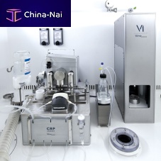 Automatic inspection system VIfor vialsstand-alonewith automatic labeling