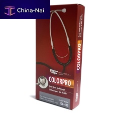 Dual-head stethoscope Color Proaluminumchrome-plated brass