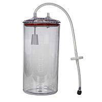 Body fluids suction jar glasspolycarbonateautoclavable