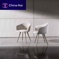 Contemporary chair Damaindoorvelvetleather