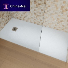Rectangular shower base STONEBATH®flushextra-flatresin