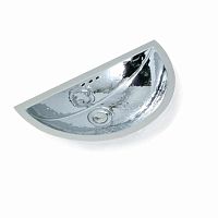 Wall-mounted hand basin COLOMBINEsemicircularcopper