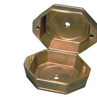 Polymerization dental flask 110brass