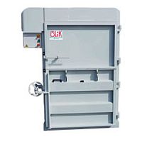 Vertical baling press SAM 100front-loadingfor cardboardsemi-automatic