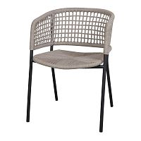 Scandinavian design chair COLISEO indoormetalrope