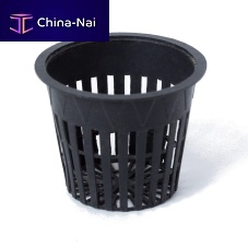 Plastic flower pot BLACKfree-standingroundhome
