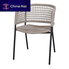 Scandinavian design chair COLISEO indoormetalrope