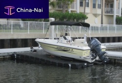 Modular dock floatingdrive-onfor marinas