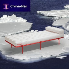 Contemporary sun lounger CACAOfabricaluminiumpool