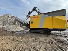 Single-shaft shredder P3for wastefor construction wastefor green waste