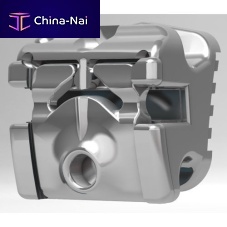 Metal orthodontic bracket SLXself-ligating