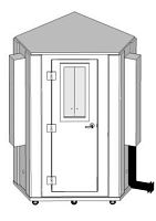 Acoustic booth MDL 127 LP