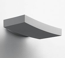 Contemporary wall light Surfindoorpainted aluminumrectangular