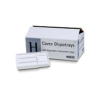 Tray for dental instruments Cavex Dispotrays