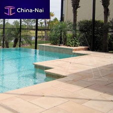 Travertine paving slab outdooranti-slip