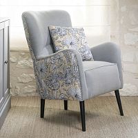 Traditional armchair AUDACEfabricbeechcustomizable