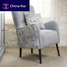 Traditional armchair AUDACEfabricbeechcustomizable