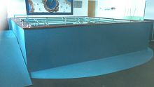 Above-ground rehabilitation swimming pool KINEO®