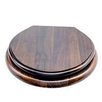 Walnut toilet seat KM025browncommercialhome