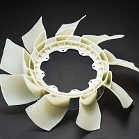 Axial fan coolingplasticengine