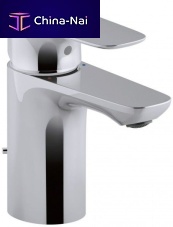 Washbasin mixer tap ALEO: E72275countertopchromed metalbathroom