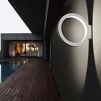 Contemporary wall light ASSOLOoutdoorgardenaluminum