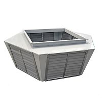 Rectangular air diffuser DCH-6 seriesceiling-mounted