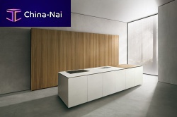 Contemporary kitchen ALIASwoodenCorian®island