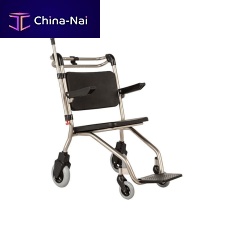 Indoor patient transfer chair QUATTRO PUoutdooron casterswith IV pole