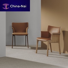 Contemporary chair ADELA REXindoorfabricplywood