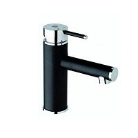 Washbasin mixer tap FAUCET CARBONhandbasindeck mountedchromed metal