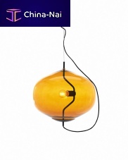 Pendant lamp FONDUEglassblown glasscontemporary