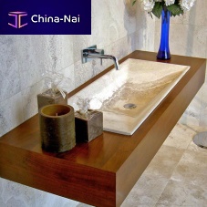 Wooden vanity top GREVE